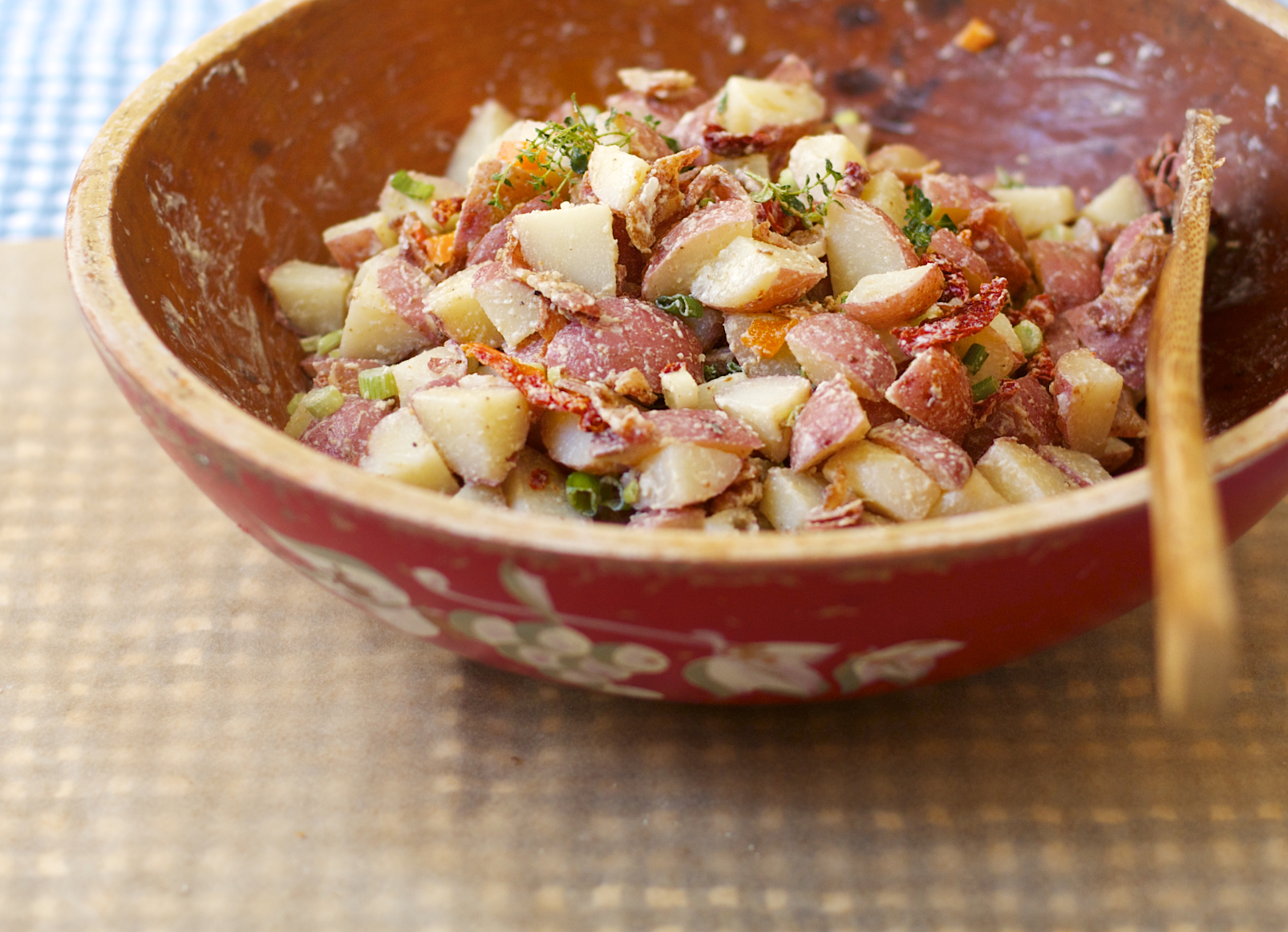 Potato Salad with Bacon and Buttermilk Dressing