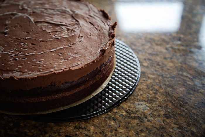 <img alt="Frozen Chocolate Mousse Cake Layers"/>