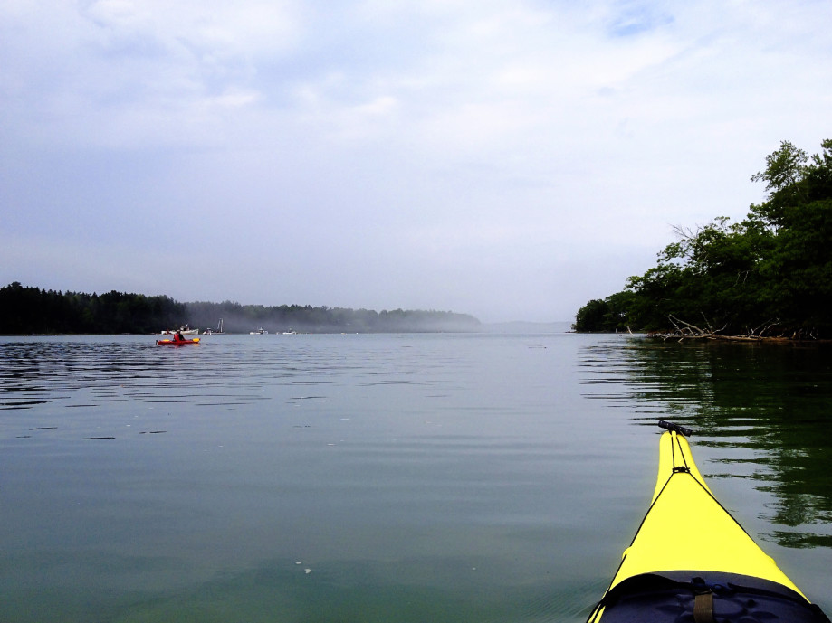 Kayaking on the Weskeag